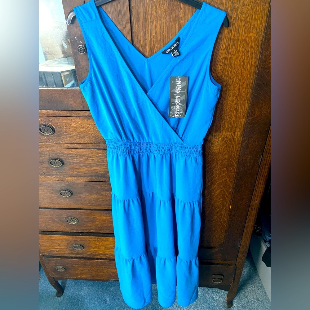 Nina Leonard NWT size S dress